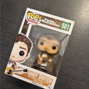 Funko Pop! Andy Dwyer Figure with Guitar